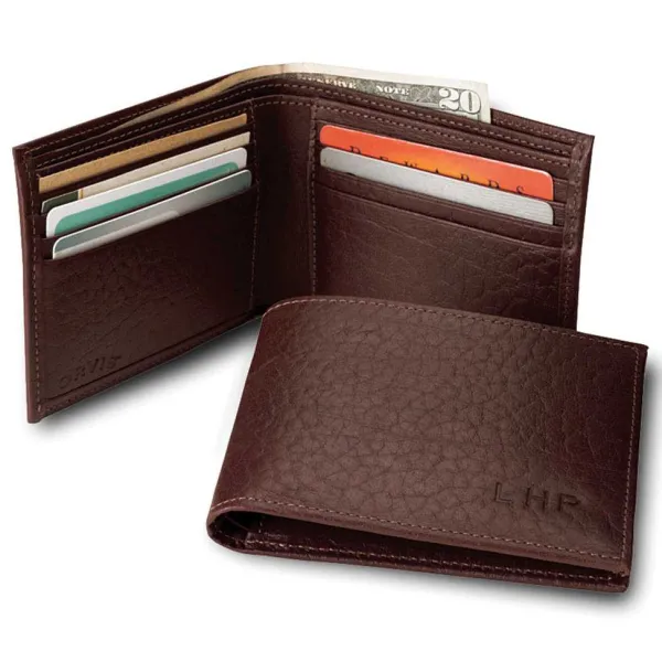 Orvis American Bison Thinfold Leather Wallet|Men Wallets