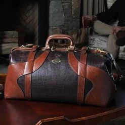 Orvis American Buffalo Travel Grip Bag|Men Packs & Bags