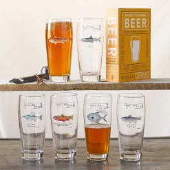 Orvis Angler'S Pint Glass| Glassware & Bar