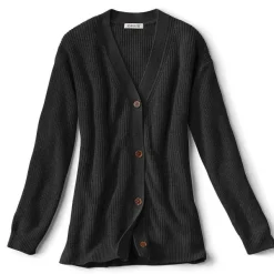 Orvis Anywear Oversized Ribbed Cardigan|Women Sweaters