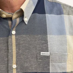 Orvis Barbour® Douglas Short-Sleeved Regular Fit Shirt|Men Shirts