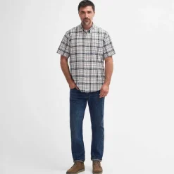 Orvis Barbour® Drafthill Short-Sleeved Regular Fit Shirt|Men Shirts