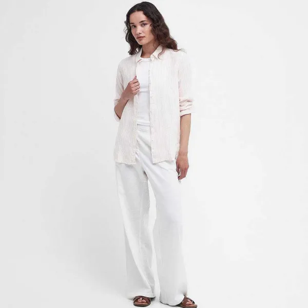 Orvis Barbour® Marine Linen Shirt|Women Shirts