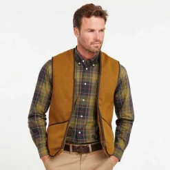 Orvis Barbour® Warm Pile Waistcoat/Zip-In Liner|Men Vests