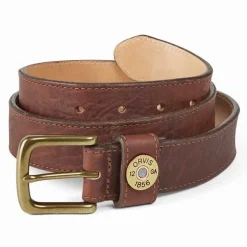 Orvis Bison Leather Shotshell Belt|Men Belts