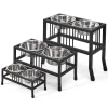 Orvis Black Steel Raised Feeder| Bowls, Feeders & Food Storage