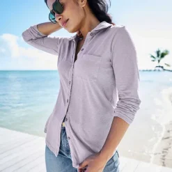 Orvis Canyon Button-Front Tee|Women Shirts