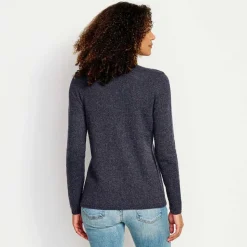 Orvis Classic Mockneck Sweater|Women Sweaters