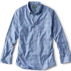 Orvis Country Twill Long-Sleeved Button-Down Shirt|Men Shirts