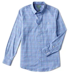 Orvis Country Twill Long-Sleeved Button-Down Shirt|Men Shirts