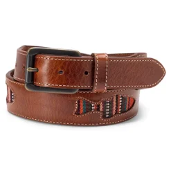 Orvis Cutout Fish Leather Belt|Men Belts