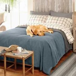 Orvis Dog-Proof Fleece Coverlet| Throw Blankets