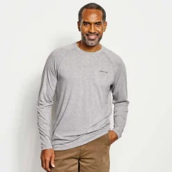 Orvis Dricast Logo Long-Sleeved Crew|Men Shirts