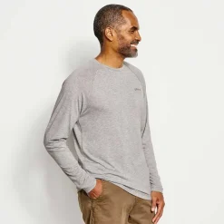 Orvis Dricast Logo Long-Sleeved Crew|Men Shirts