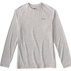 Orvis Dricast Logo Long-Sleeved Crew|Men Shirts