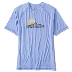 Orvis Dricast Logo Short-Sleeved Crew|Men Shirts