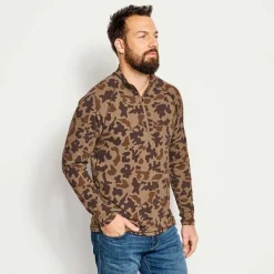 Orvis Dricast Quarter-Zip Pullover Shirt|Men Shirts
