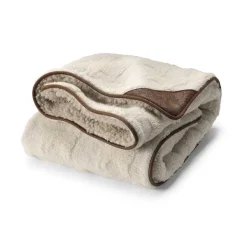 Orvis Embossed Sherpa Throw| Throw Blankets