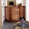 Orvis Freestanding Three-Panel Gate With Door| Gates & Dog Doors