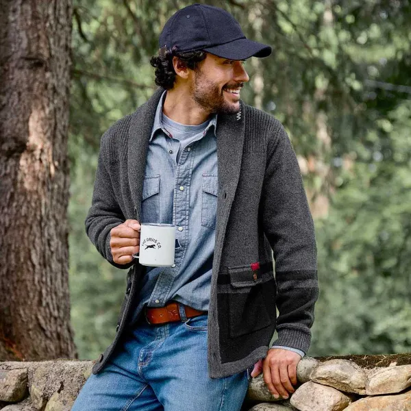 Orvis Great Bend Washed Indigo Shirt|Men Shirts
