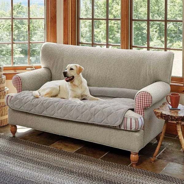 Orvis Grip-Tight® Quilted Furniture Protector With Zip-Off Bolster| Furniture Protectors