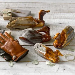 Orvis Handcarved Fence-Post Duck| Home Decor