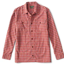 Orvis Hemp/Tencel Long-Sleeved Camp Shirt|Men Shirts
