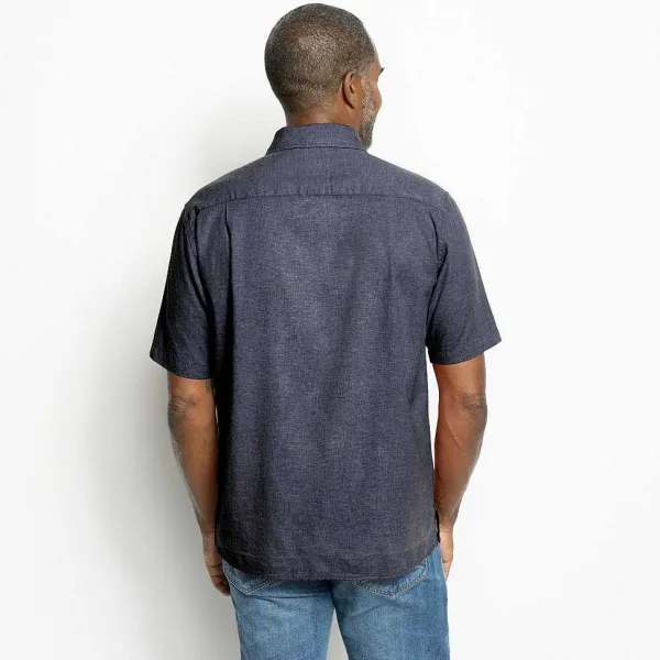 Orvis Hemp/Tencel Stretch Short-Sleeved Shirt|Men Shirts