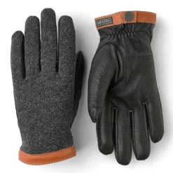 Orvis Hestra Deerskin Wool Tricot Gloves|Men Gloves