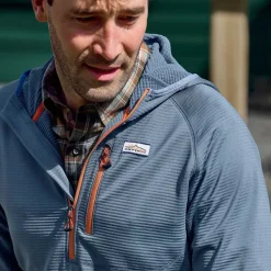 Orvis Horseshoe Hills Quarter-Zip Hoodie|Men Sweatshirts