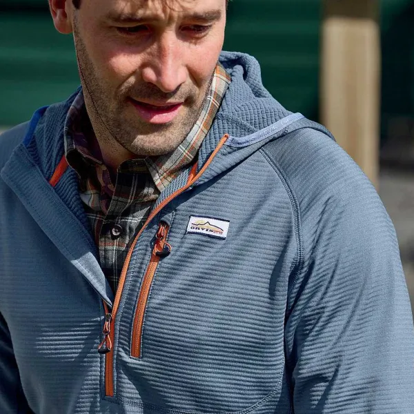 Orvis Horseshoe Hills Quarter-Zip Hoodie|Men Sweatshirts