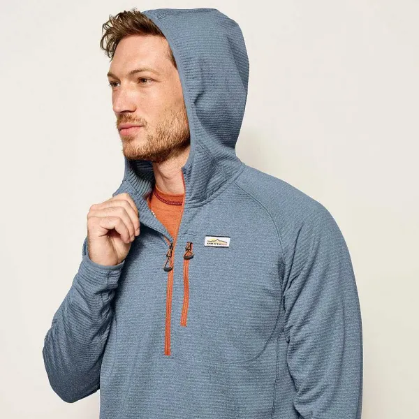 Orvis Horseshoe Hills Quarter-Zip Hoodie|Men Sweatshirts