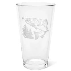 Orvis Jumping Trout Glasses| Glassware & Bar