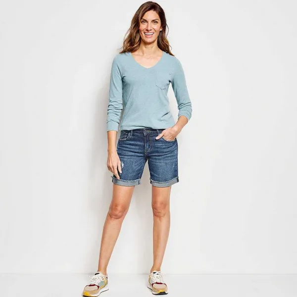 Orvis Kut From The Kloth® Catherine Boyfriend 7" Shorts|Women Shorts