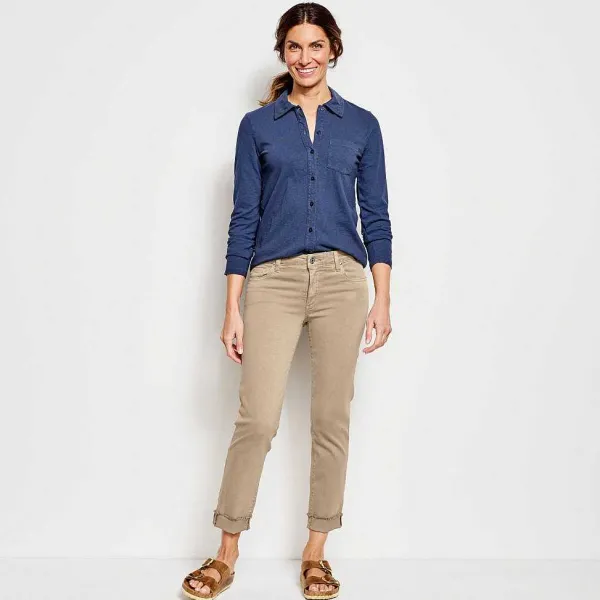 Orvis Kut From The Kloth® Stretch Twill Amy Crop|Women Pants