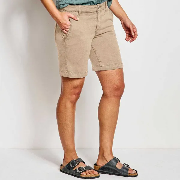 Orvis Kut From The Kloth® Stretch Twill Catherine Boyfriend 7" Shorts|Women Shorts
