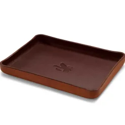 Orvis Leather Desktop Tray With Fly| Home Decor