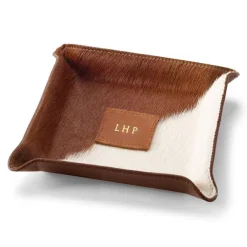 Orvis Leather Valet Tray| Home Decor