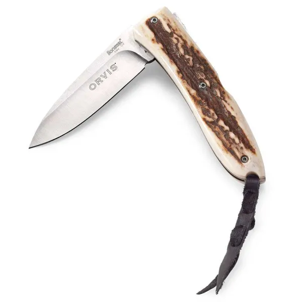 Orvis Lionsteel Opera Stag Knife| Knives