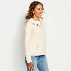 Orvis Lived-In Quilted Hoodie|Women Sweatshirts