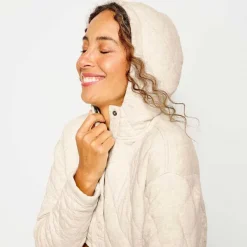 Orvis Lived-In Quilted Hoodie|Women Sweatshirts