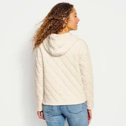 Orvis Lived-In Quilted Hoodie|Women Sweatshirts