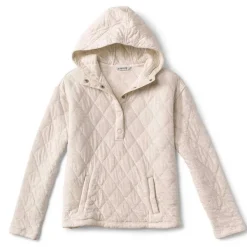 Orvis Lived-In Quilted Hoodie|Women Sweatshirts