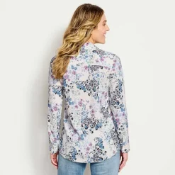 Orvis Long-Sleeved Everyday Silk Shirt|Women Shirts