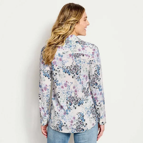 Orvis Long-Sleeved Everyday Silk Shirt|Women Shirts