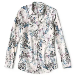 Orvis Long-Sleeved Everyday Silk Shirt|Women Shirts