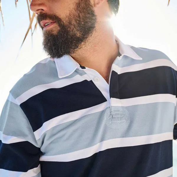 Orvis Long-Sleeved Rugby Shirt|Men Shirts