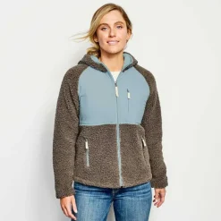Orvis Mad River Sherpa Hooded Jacket|Women Fleece