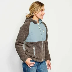 Orvis Mad River Sherpa Hooded Jacket|Women Fleece