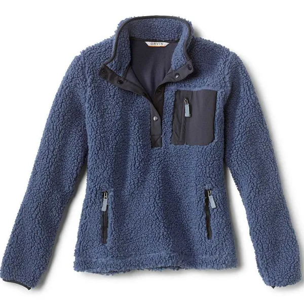 Orvis Mad River Sherpa Quarter-Snap|Women Fleece